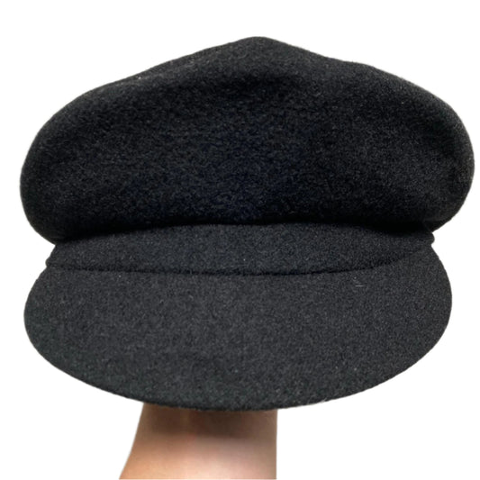 Kangol Black Wool Spitfire Flat Cap