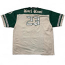 Karl Kani Kane Inglewood Vintage y2k 90’s Green and Blue Jersey (XL)