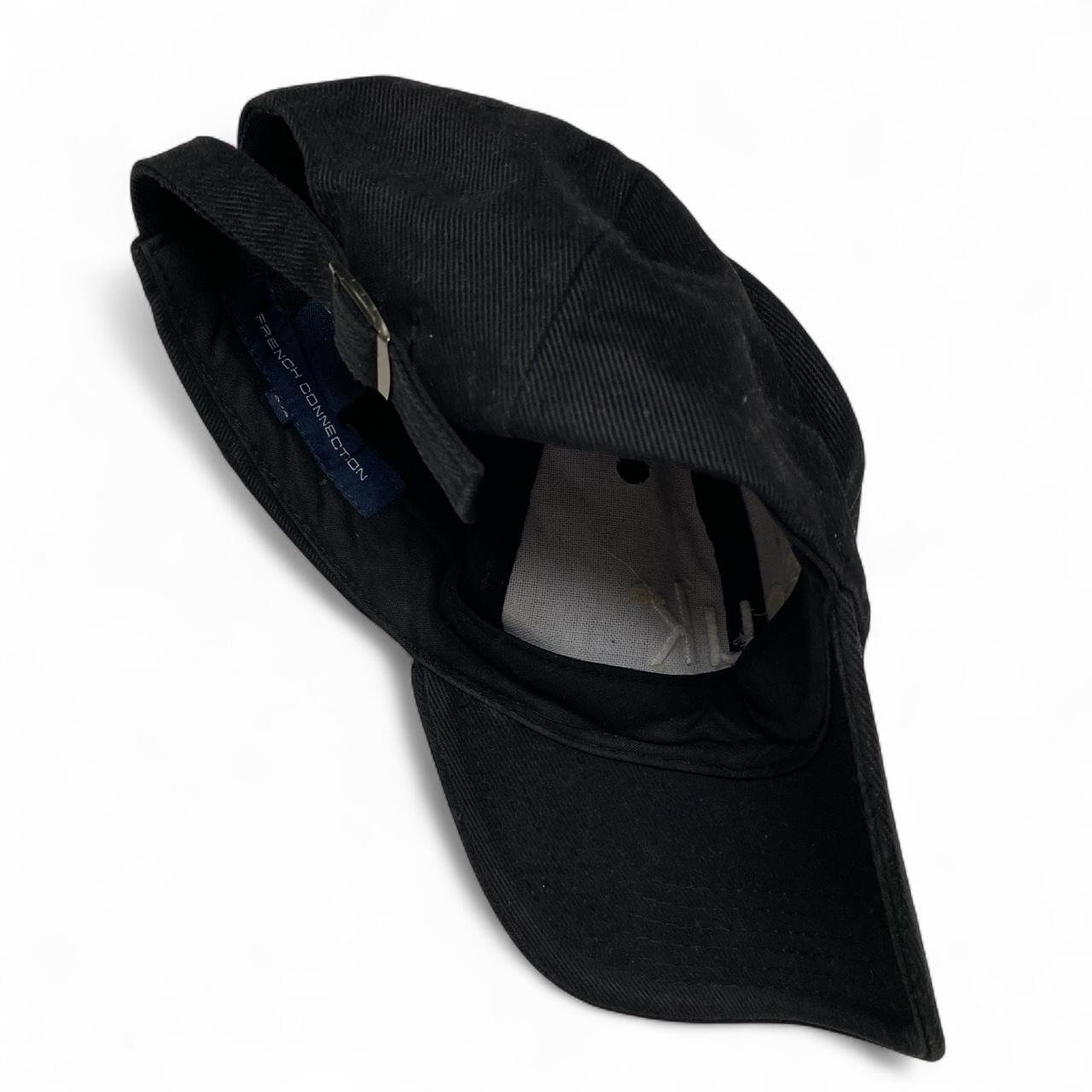 FCUK French Connection Black and White Cap