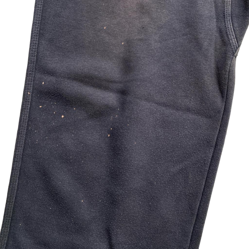 Nike Black and White Swoosh Baggy Joggers (S)