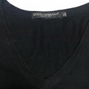 Dolce and Gabbana Black and White Mike Tyson Picture Graphic Womens T Shirt (XL)