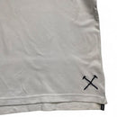 West Ham United Vintage White and Navy Polo Shirt (L)
