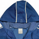 Nike Vintage Y2K Blue and White Tracksuit Jacket Hoodie