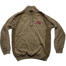 Napapijri Brown Sand Zip Jumper (XL)