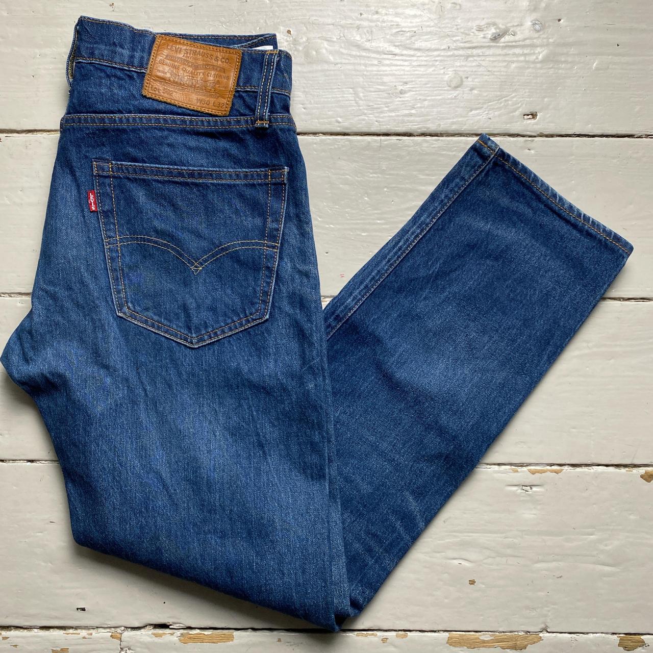 Levis 502 Navy Jeans