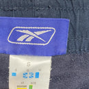 Reebok Navy Red and White Vintage y2k Baggy Trackpant Shell Bottoms (S)