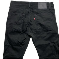 Levis Triple Black and Red 512 Slim Straight Jeans (32W)