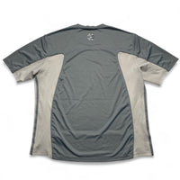 Adidas Predator Vintage y2k Grey and White Football Jersey T Shirt (L)