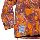 Striae by MCQ Alexander McQueen Orange and Pink Nylon Windbreaker Jacket (M)