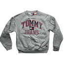 Tommy Hilfiger Grey Spellout Jumper (XS)