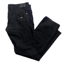Armani Black Comfort Fit Baggy Jeans (38W)
