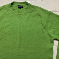 GAP Vintage Green Lambswool Jumper (L)