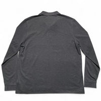 Lacoste Grey Long Sleeve Polo Shirt (XL)