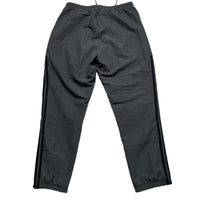 Adidas Grey and Black Shell Trackpant Baggy Bottoms (L)