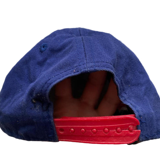 Chicago Cubs Blue and Red Snapback Cap