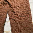 Nike Tech Pack Brown Quilted Baggy Joggers (XL)