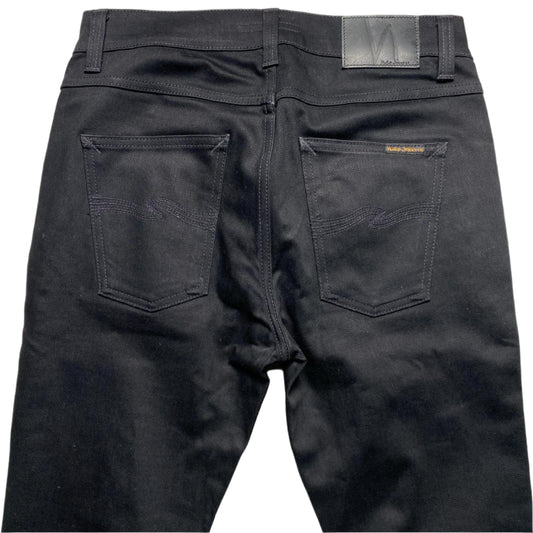 Nudie Jeans Black Slim Fit (29W)