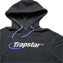 Trapstar Black White and Purple Hoodie (M)