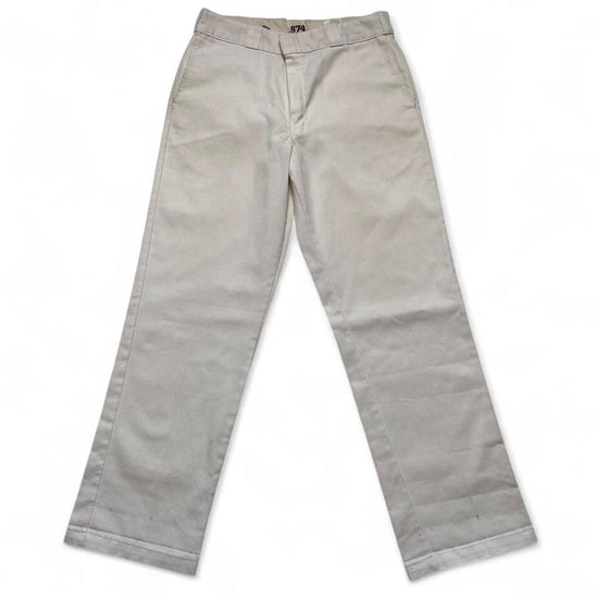 Dickies 874 White Straight Workwear Trousers (34W)