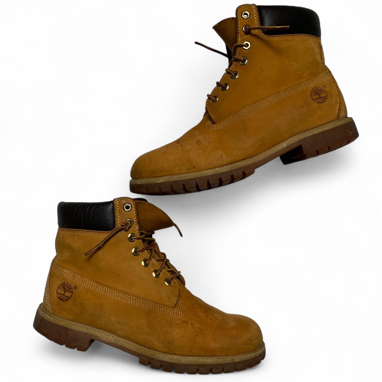 Timberland Nubuck Wheat Brown High Boots (UK 11.5)