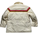 Porsche Vintage Cream Germany Puffer Coat (XL)