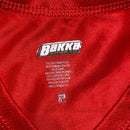 Red and white vintage Langley Rivermen hockey jersey (2XL)