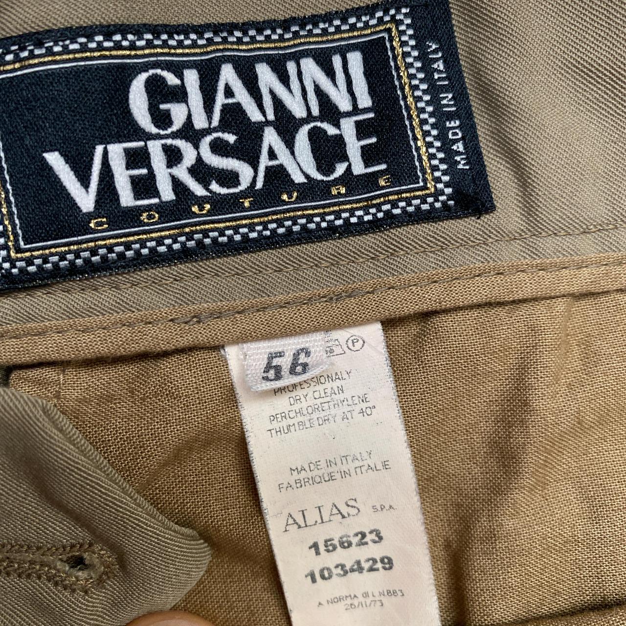 Gianni Versace Cream Trousers