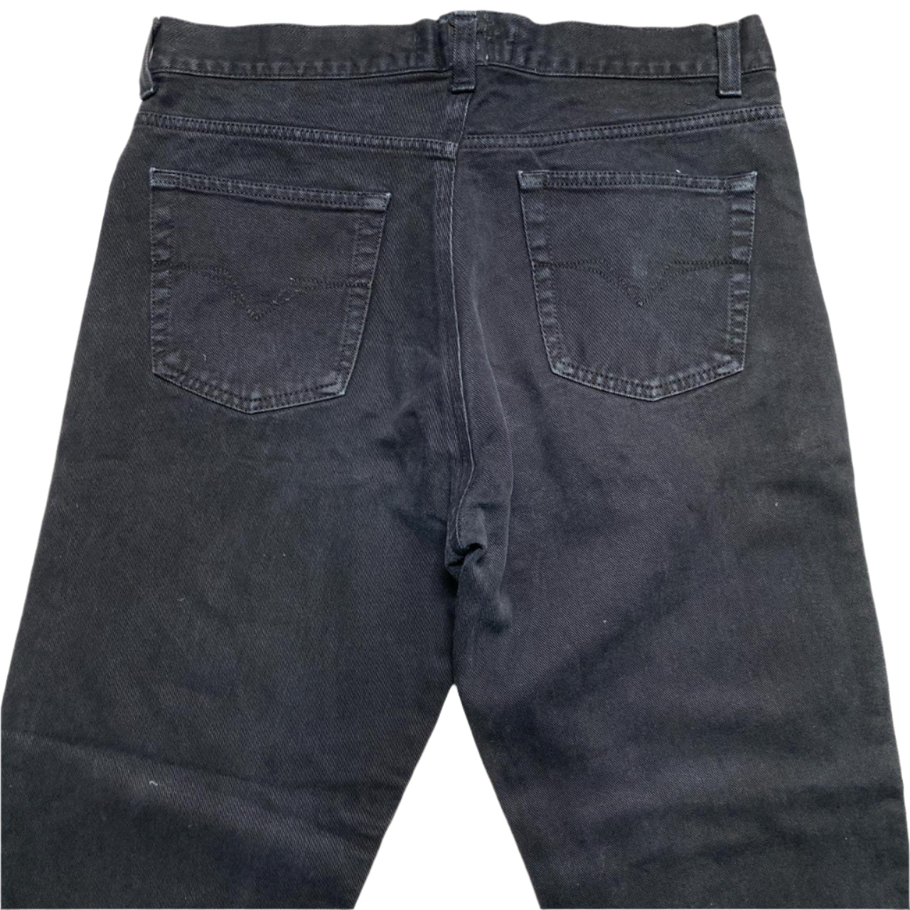 Versace Vintage Black Baggy Jeans (36W)