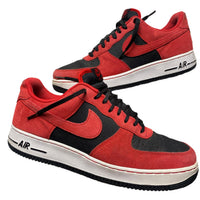 Nike Air Force 1 Low '07 Red Black Chicago (UK 10.5)