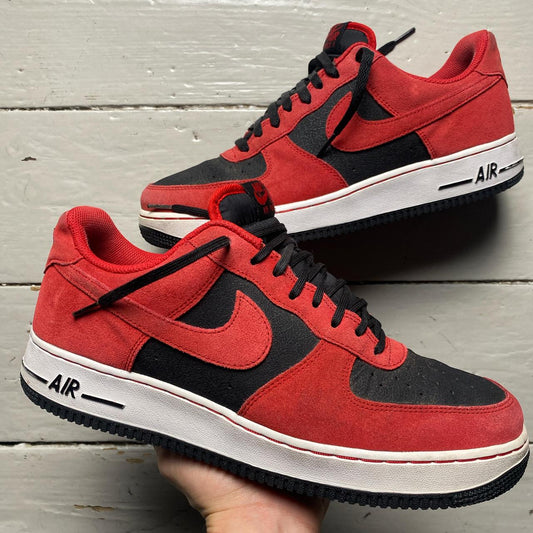 Nike Air Force 1 Low '07 Red Black Chicago