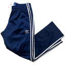 Adidas SST Navy and White 3 Stripe Joggers (L)
