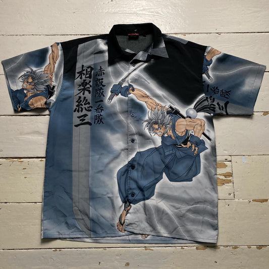 Anime Marvel Comics 2001 Dragonball Z Short Sleeve Vintage y2k Shirt
