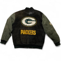 Green Bay Packers NFL Vintage Varsity Bomber Jacket (L)