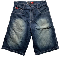 South Pole Vintage Baggy Stonewashed Jorts Jean Shorts (32W)