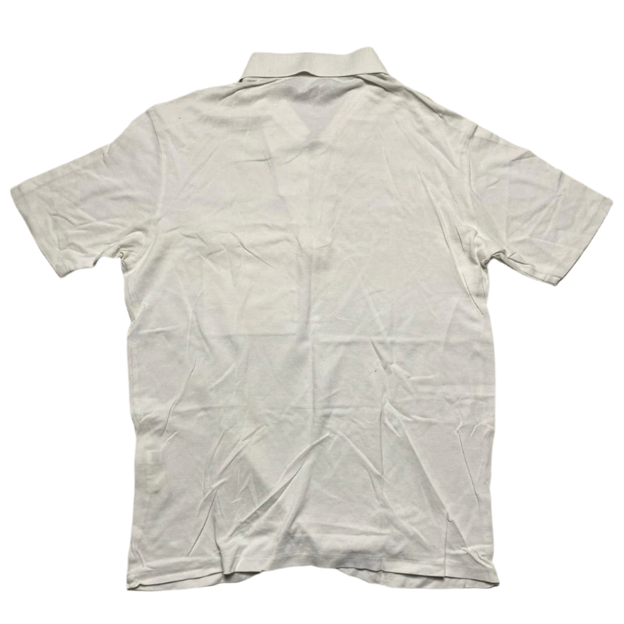 Y-3 Adidas Yohji Yamamoto White and Grey Polo (L)