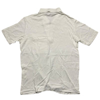 Y-3 Adidas Yohji Yamamoto White and Grey Polo (L)