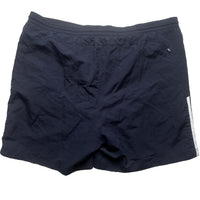Adidas Navy and White Shell Shorts (XL)