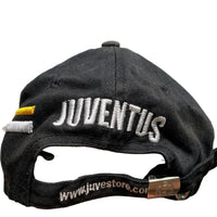 Juventus Black Yellow and White Cap