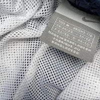 Nike Shell Baggy Trackpant Navy and White Swoosh Bottoms (M)