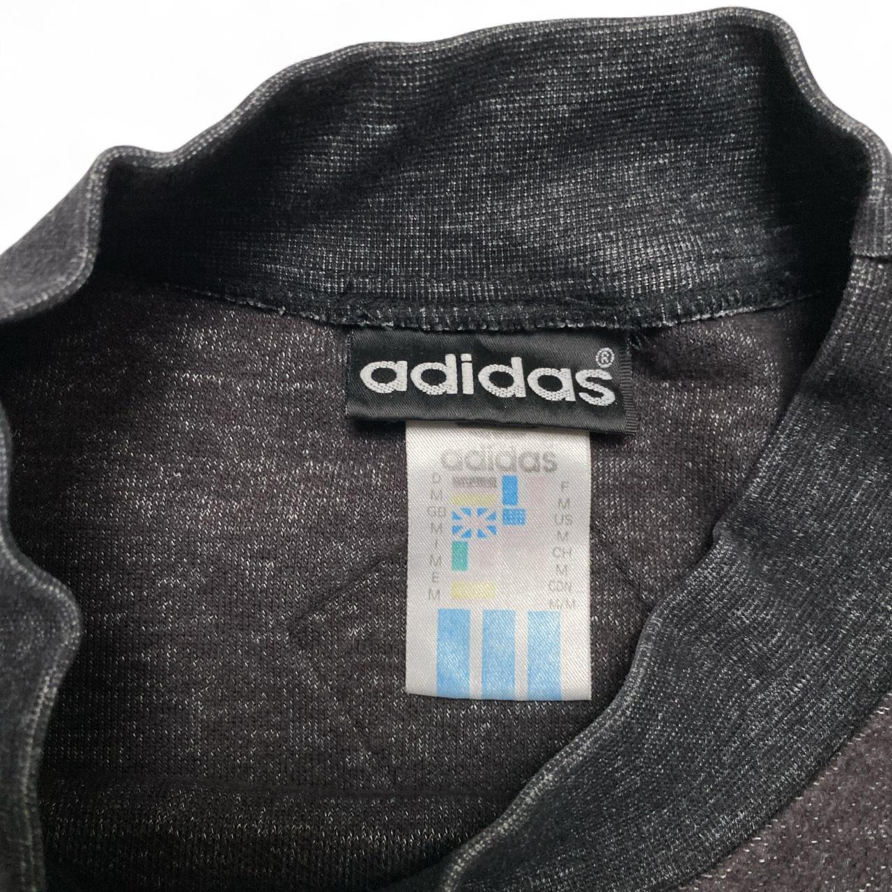 Adidas Vintage 80’s 90’s Basketball Jumper Grey and Red Embroidery (M)