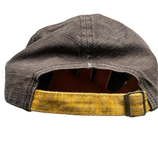Motors Racing Team Racing Distressed Brown and Tan Cap