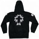 Bianca Chandon Black and White Cross Hoodie (S)
