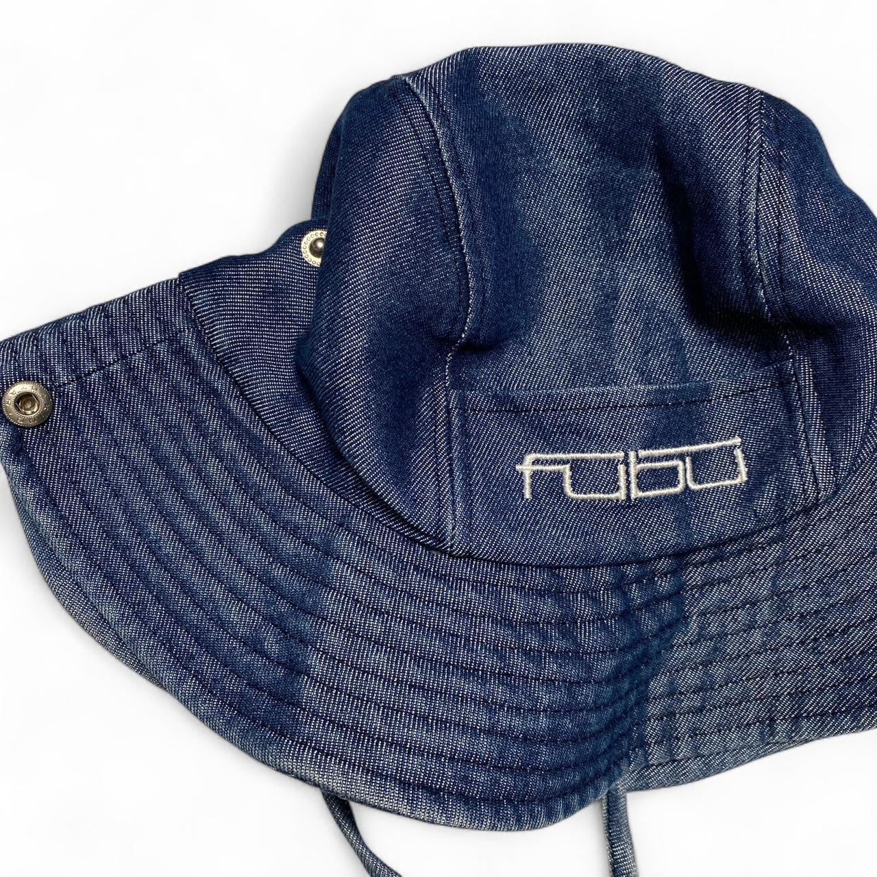 Fubu Navy Denim Bucket Fisherman Hat