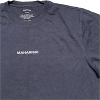 Maharishi Navy and White Baggy T Shirt (2XL)