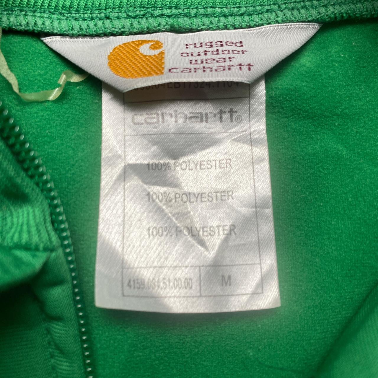 Carhartt WIP Outdoor Gear Green and Red Patch Jacket