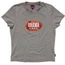 Drama Call Grey Crop Womens T Shirt (M)