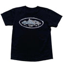 Corteiz Places and Faces Black Chrome T Shirt (M)