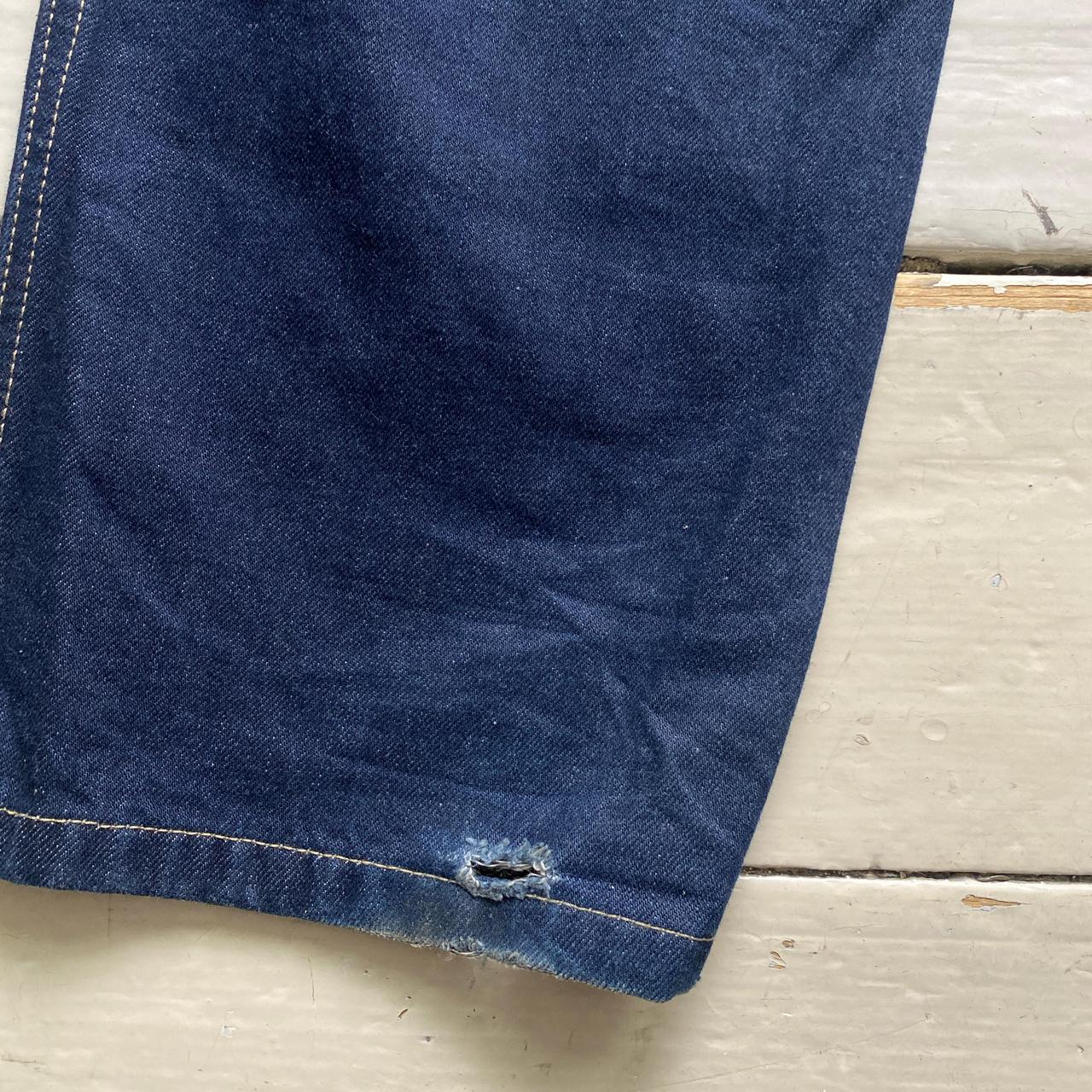 Dolce and Gabbana Baggy Navy Jeans