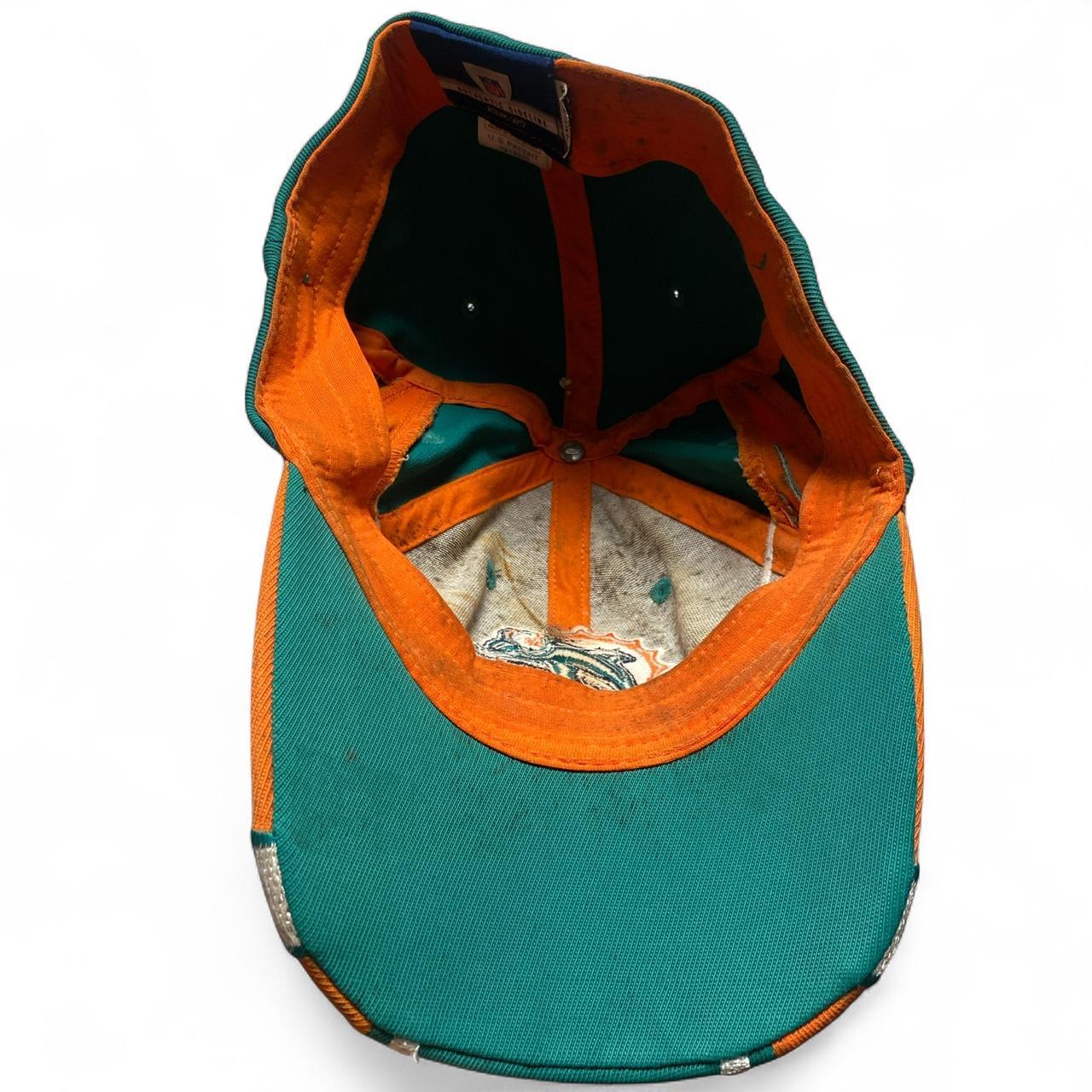 Miami Dolphins Reebok Vintage Turquoise and Orange Cap