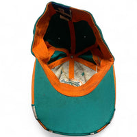 Miami Dolphins Reebok Vintage Turquoise and Orange Cap